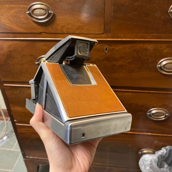 POLAROID SX-70 Land Camera with leather case - Picture 4 of 7
